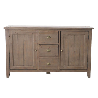 Irish Coast Three Drawers Wood Sideboard