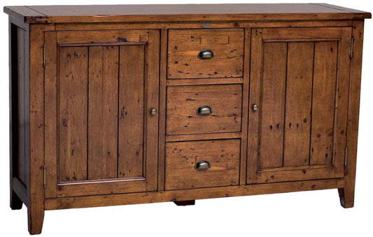 Irish Coast Three Drawers Wood Sideboard