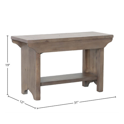 Irish Coast Wooden Dining Bench