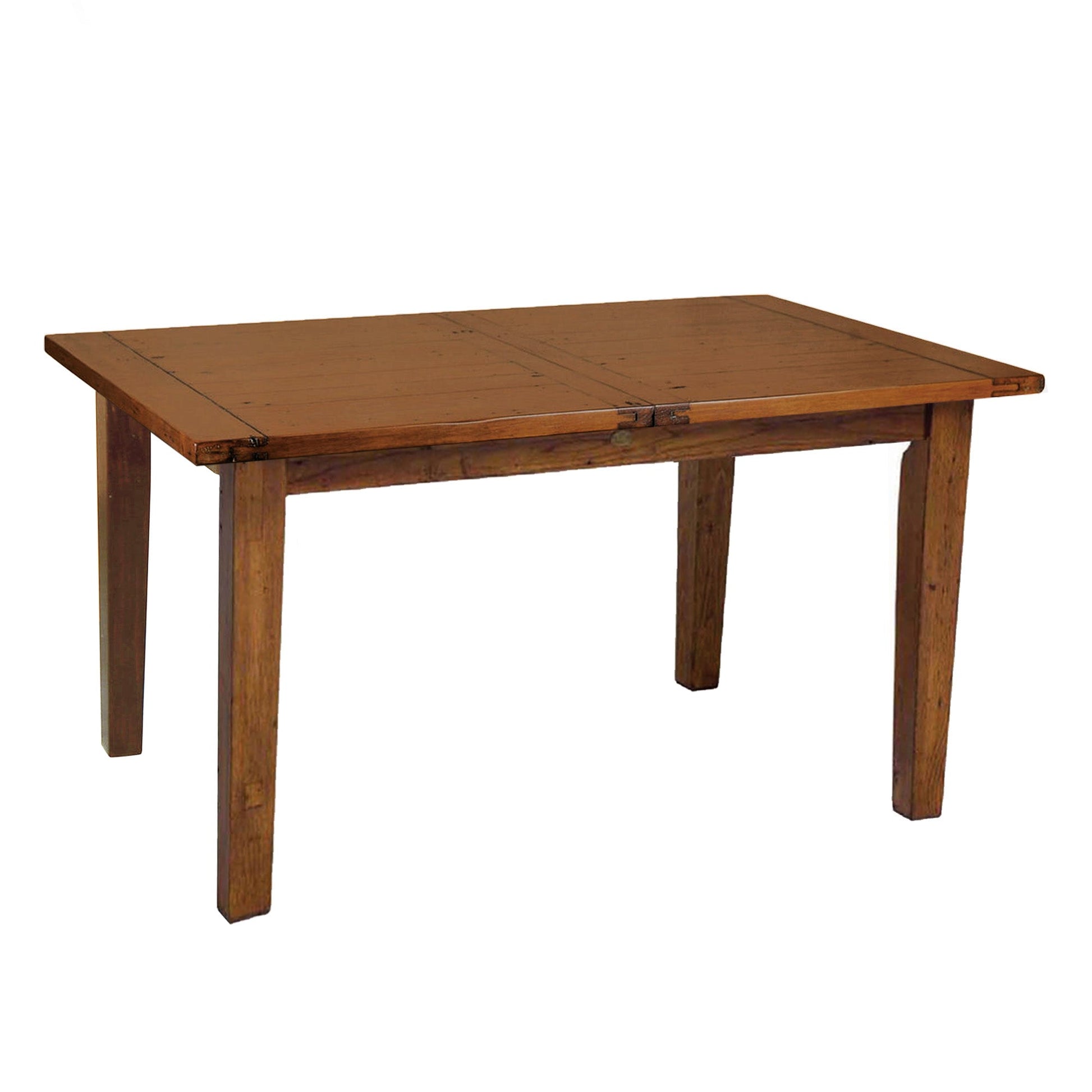 Irish Coast Wooden Extendable Dining Table-Dining Tables-LH Imports-LOOMLAN