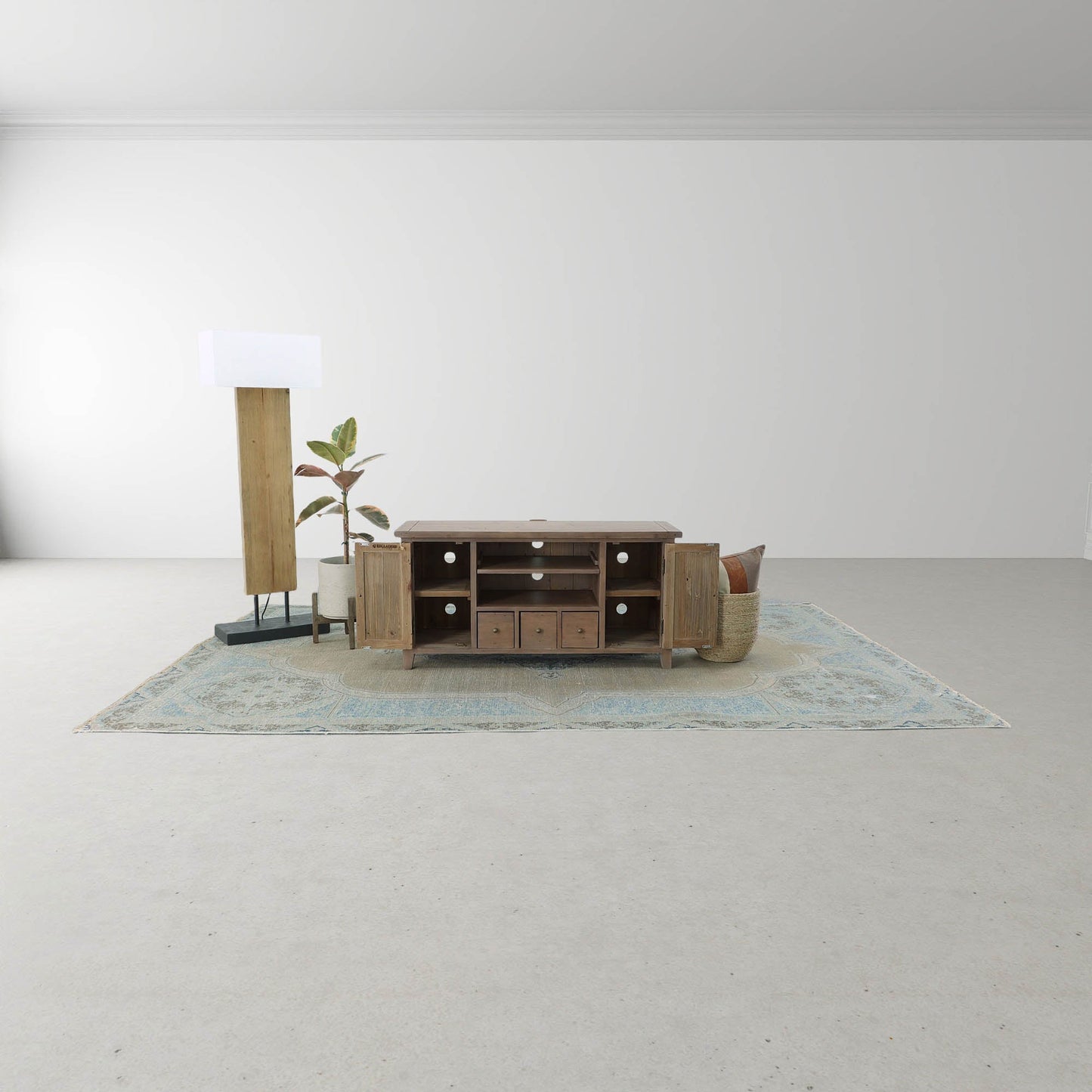 Irish Coast Wooden Media Center