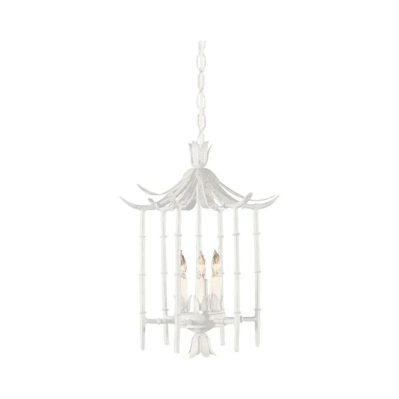 Iron Bamboo Asian - Inspired Lantern - LOOMLAN - Wildwood - Lanterns