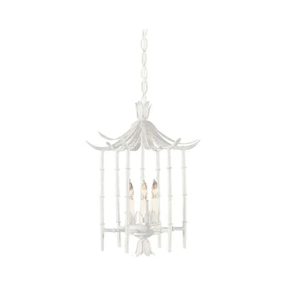 Iron Bamboo Asian - Inspired Lantern - LOOMLAN - Wildwood - Lanterns