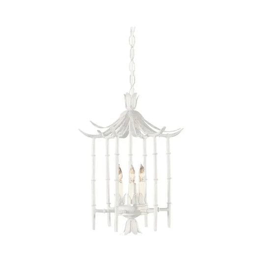 Iron Bamboo Asian - Inspired Lantern - LOOMLAN - Wildwood - Lanterns