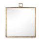 Iron Framed Square Wall Mirror - LOOMLAN - Chelsea House - Wall Mirrors