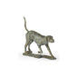 Iron Made Pointer Verde Dog Sculpture - LOOMLAN - Chelsea House - Statues & Sculptures
