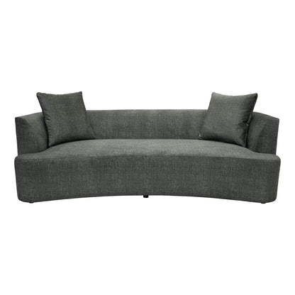 Isabella Dark Grey Fabric Modern Sofa