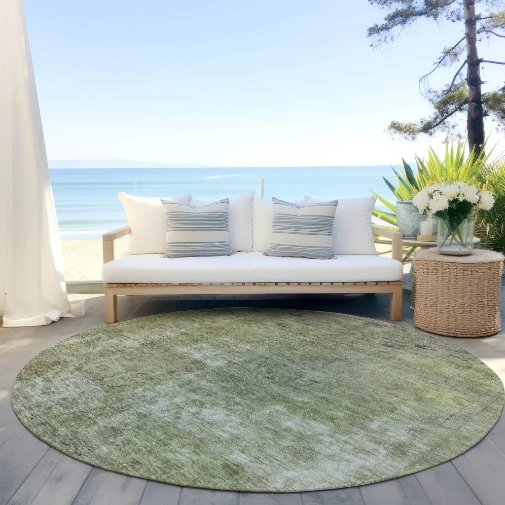 Isadorae Aloe Washable Indoor - Outdoor Rug - LOOMLAN - LOOMLAN Rugs - Outdoor Rugs