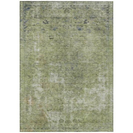 Isadorae Aloe Washable Indoor - Outdoor Rug - LOOMLAN - LOOMLAN Rugs - Outdoor Rugs