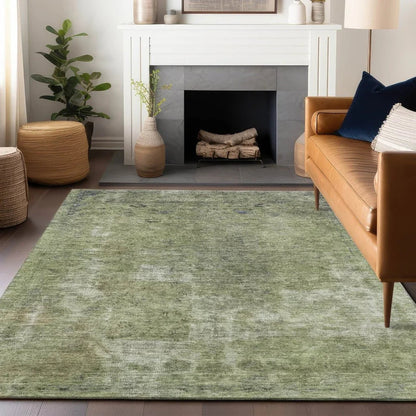 Isadorae Aloe Washable Indoor - Outdoor Rug - LOOMLAN - LOOMLAN Rugs - Outdoor Rugs