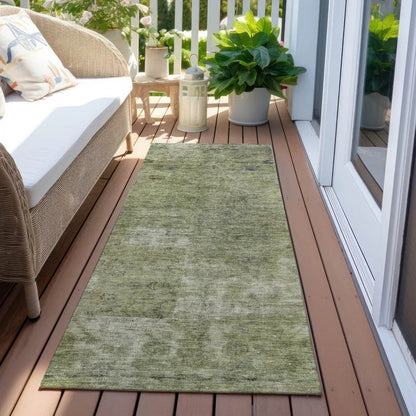 Isadorae Aloe Washable Indoor - Outdoor Rug - LOOMLAN - LOOMLAN Rugs - Outdoor Rugs