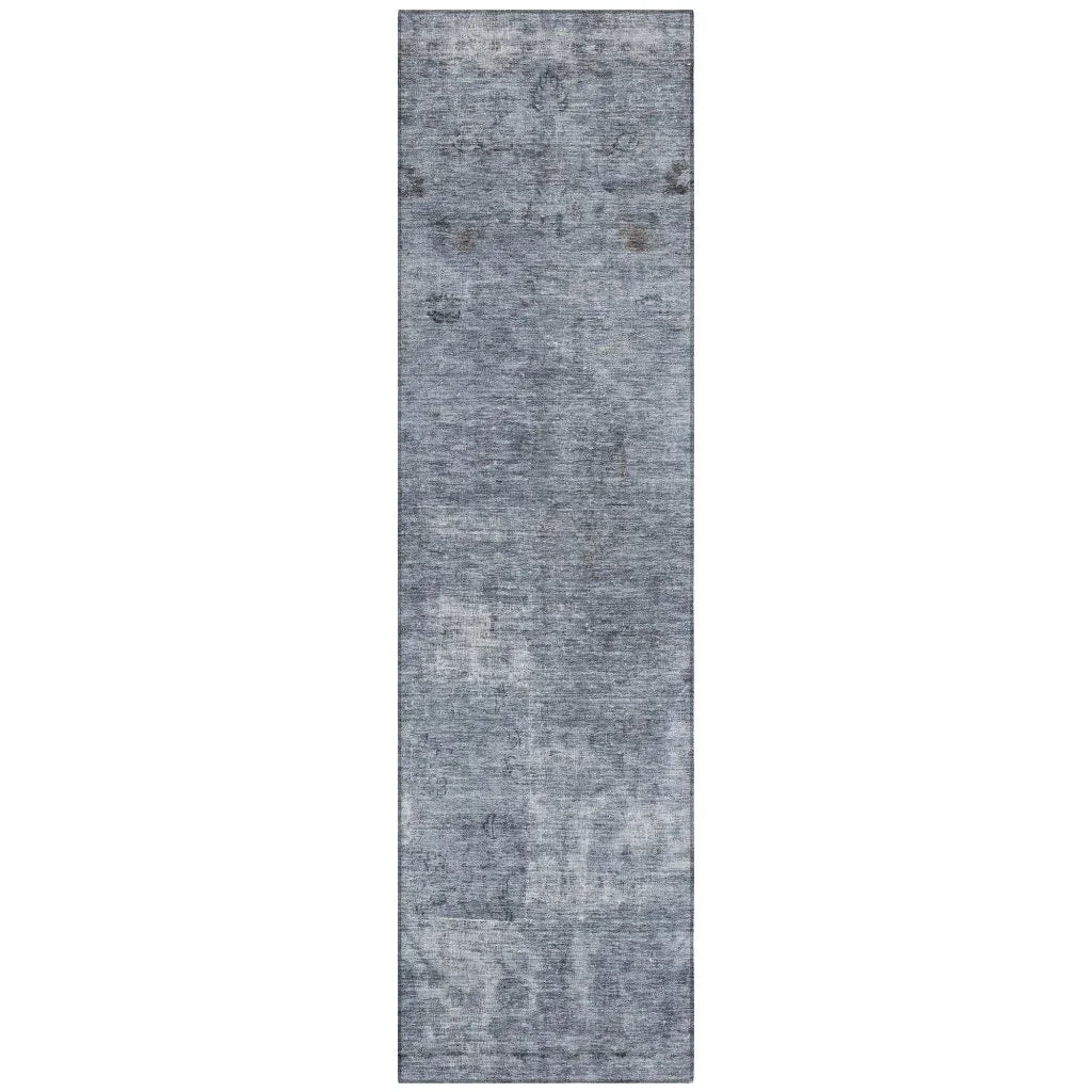 Isadorae Blue Washable Indoor - Outdoor Rug - LOOMLAN - LOOMLAN Rugs - Outdoor Rugs