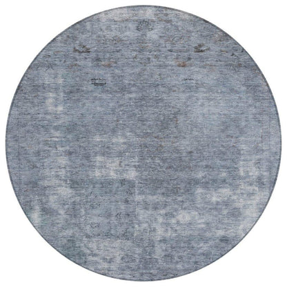 Isadorae Blue Washable Indoor - Outdoor Rug - LOOMLAN - LOOMLAN Rugs - Outdoor Rugs