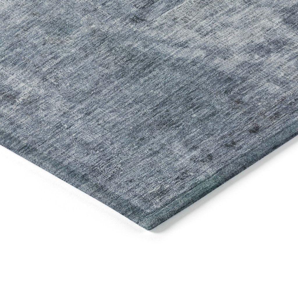 Isadorae Blue Washable Indoor - Outdoor Rug - LOOMLAN - LOOMLAN Rugs - Outdoor Rugs