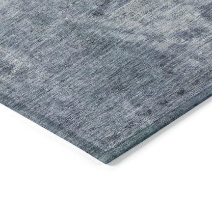 Isadorae Blue Washable Indoor - Outdoor Rug - LOOMLAN - LOOMLAN Rugs - Outdoor Rugs