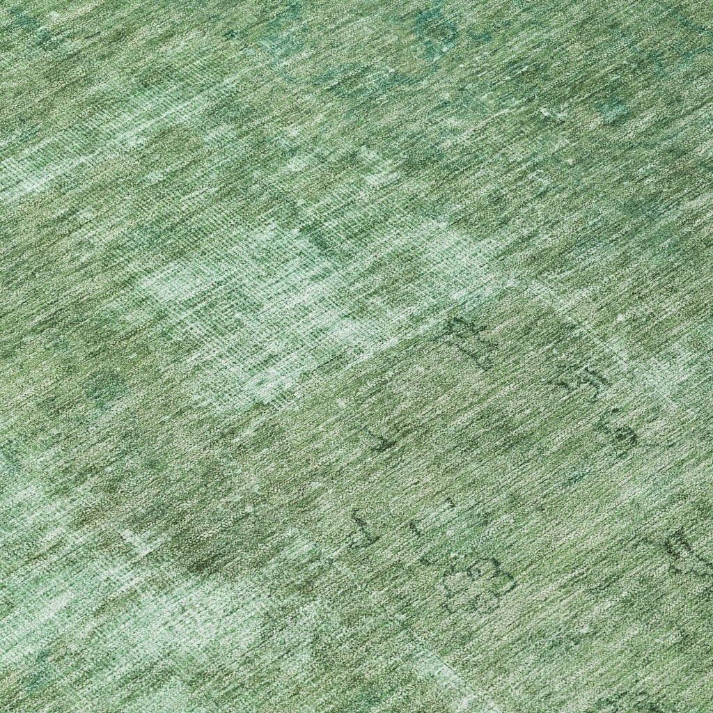 Isadorae Green Washable Indoor - Outdoor Rug - LOOMLAN - LOOMLAN Rugs - Outdoor Rugs