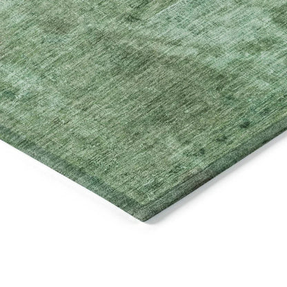 Isadorae Green Washable Indoor - Outdoor Rug - LOOMLAN - LOOMLAN Rugs - Outdoor Rugs