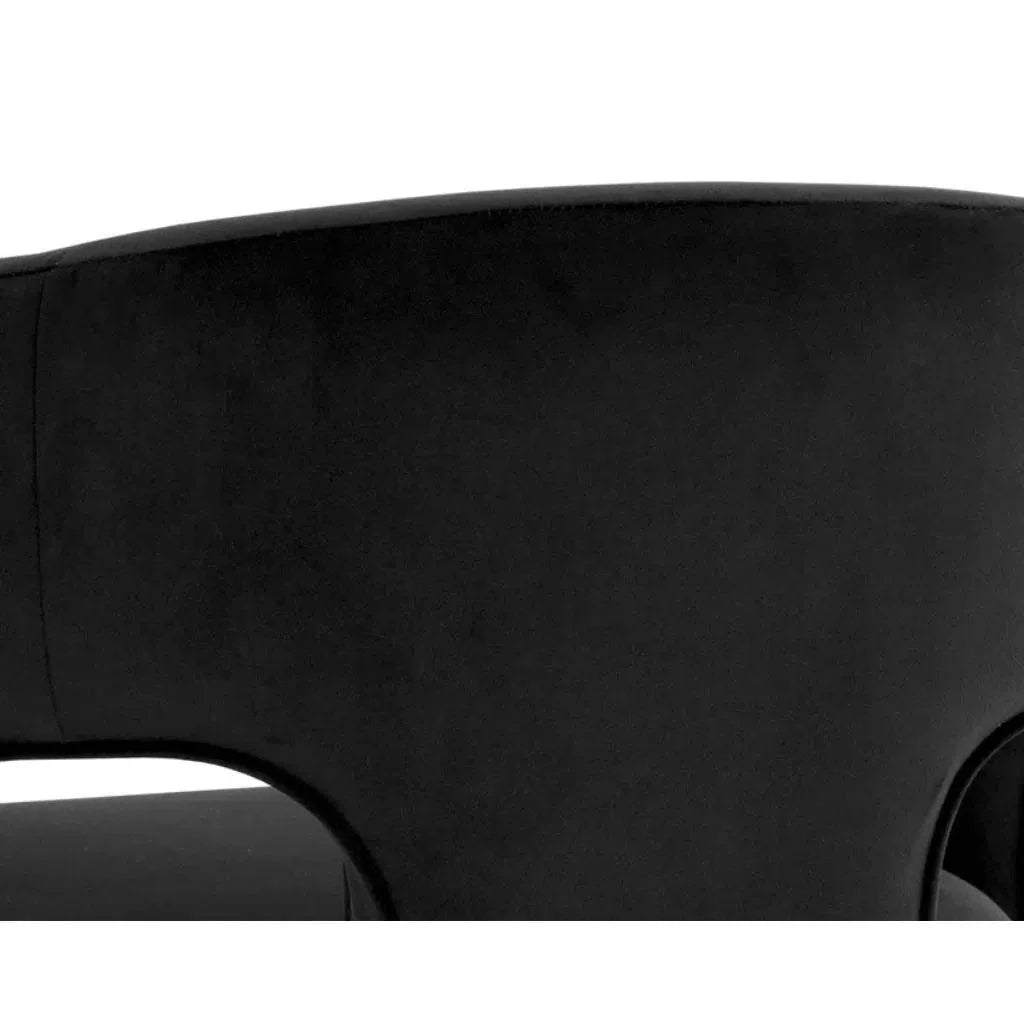 Isidore Fabric Dining Armchair - LOOMLAN - SUNPAN - Dining Chairs