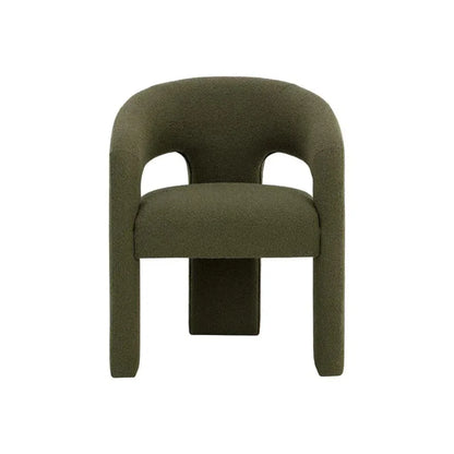 Isidore Fabric Dining Armchair - LOOMLAN - SUNPAN - Dining Chairs