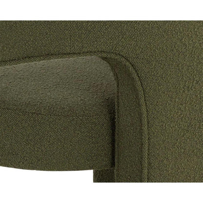 Isidore Fabric Dining Armchair - LOOMLAN - SUNPAN - Dining Chairs