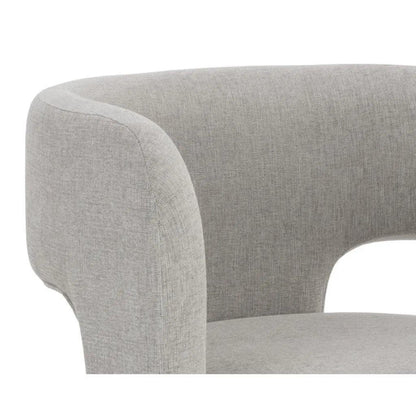 Isidore Fabric Lounge Chair - LOOMLAN - SUNPAN - Accent Chairs