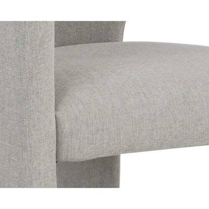 Isidore Fabric Lounge Chair - LOOMLAN - SUNPAN - Accent Chairs