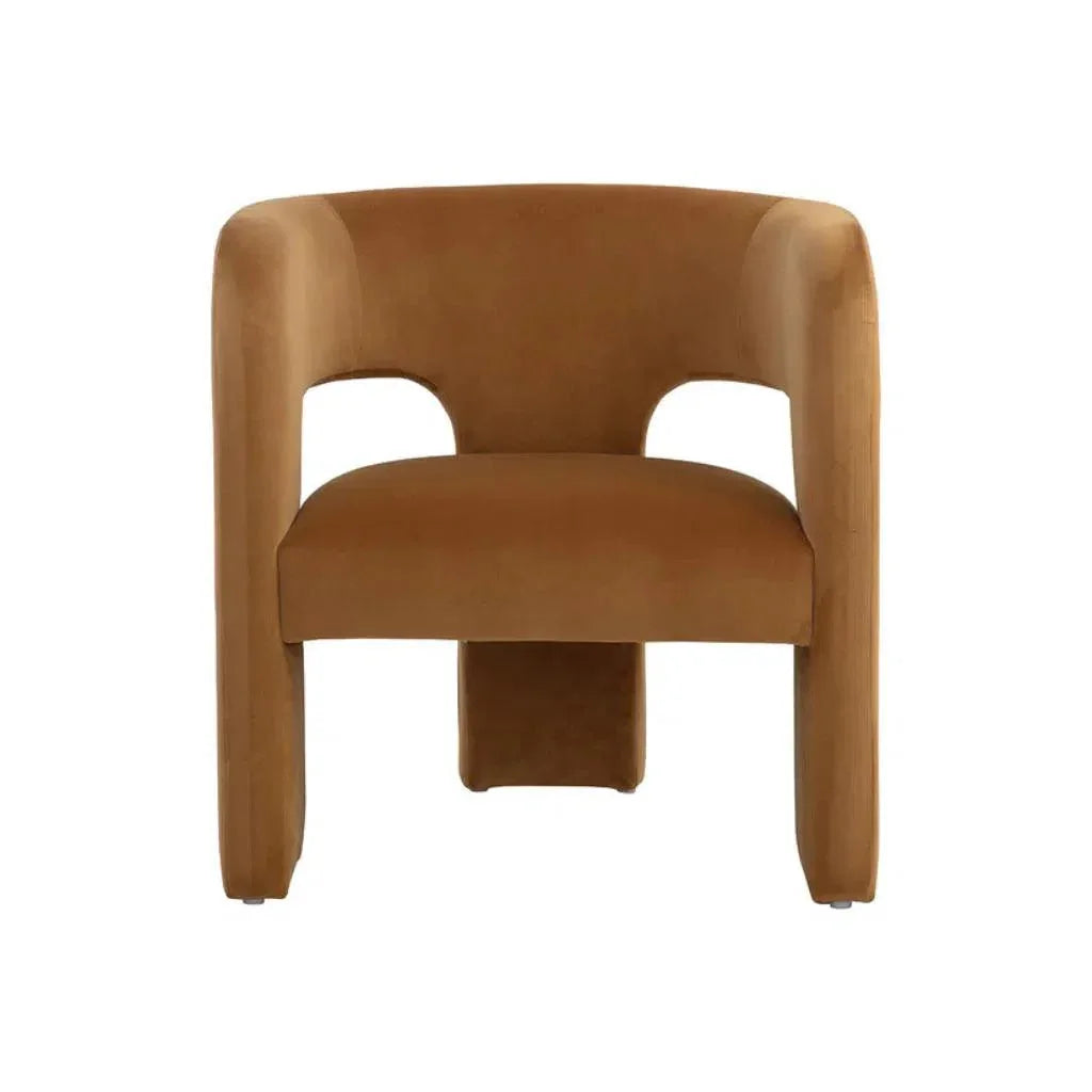 Isidore Fabric Lounge Chair - LOOMLAN - SUNPAN - Accent Chairs