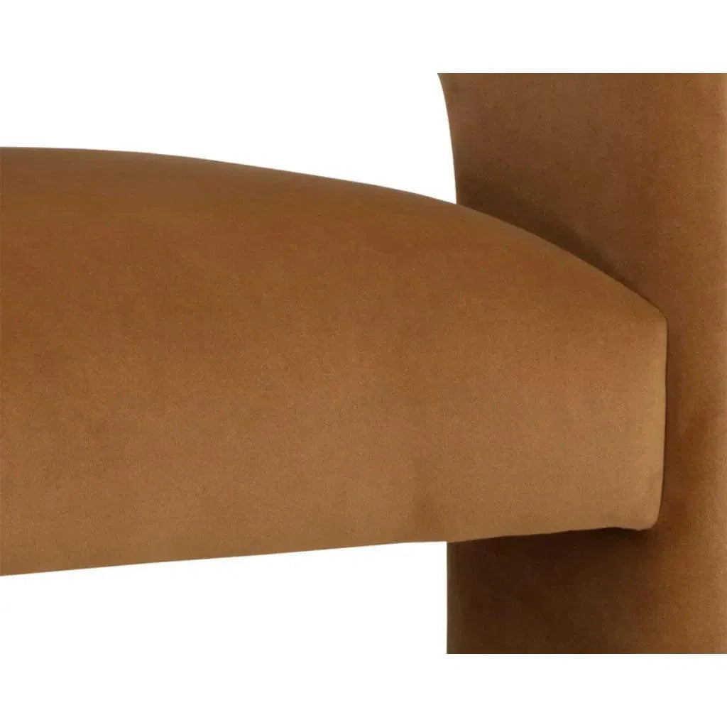 Isidore Fabric Lounge Chair - LOOMLAN - SUNPAN - Accent Chairs