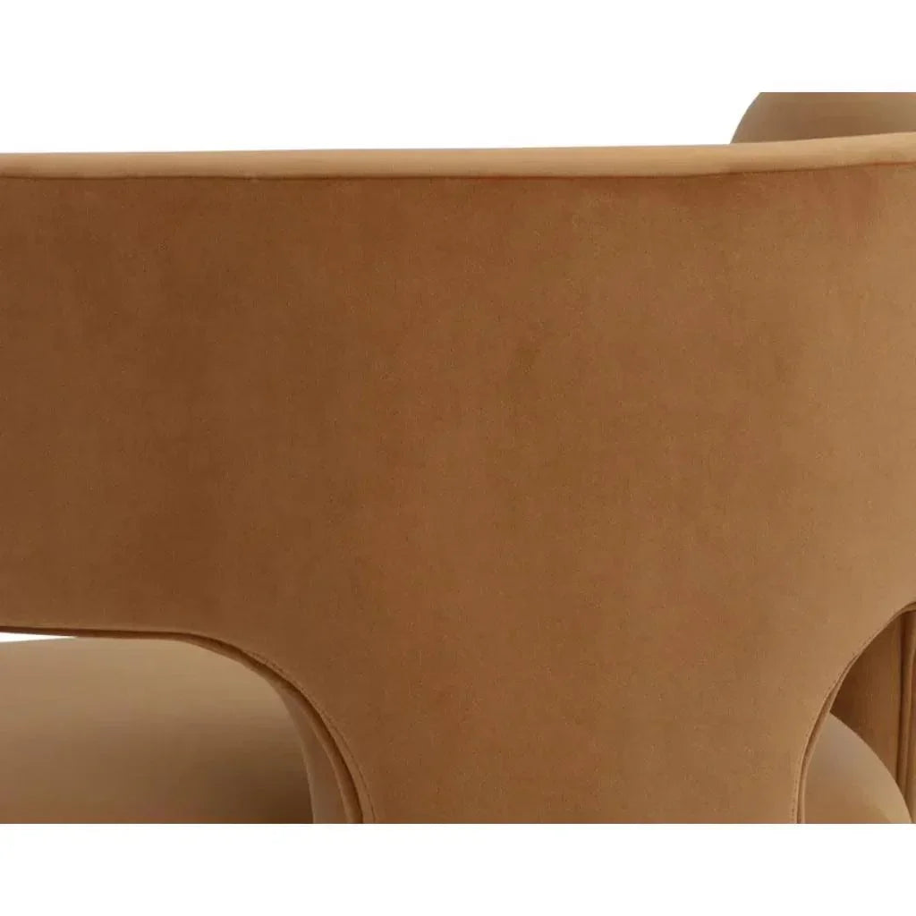 Isidore Fabric Lounge Chair - LOOMLAN - SUNPAN - Accent Chairs