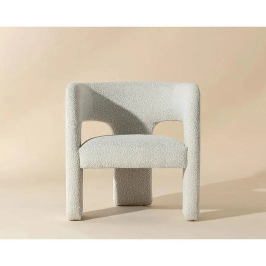 Isidore Fabric Lounge Chair - LOOMLAN - SUNPAN - Accent Chairs