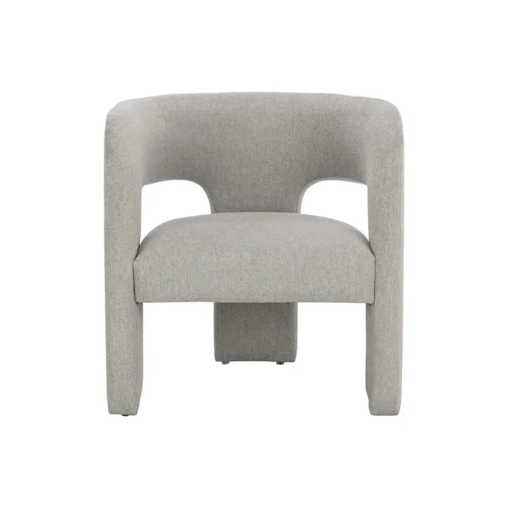Isidore Fabric Lounge Chair - LOOMLAN - SUNPAN - Accent Chairs