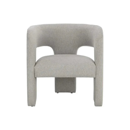 Isidore Fabric Lounge Chair - LOOMLAN - SUNPAN - Accent Chairs