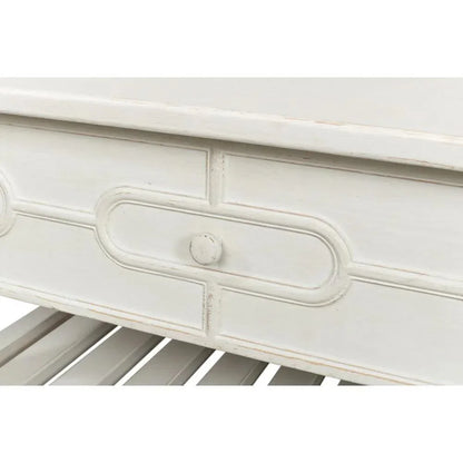 Isla Coffee Table Antique White - LOOMLAN - Sarreid - Coffee Tables