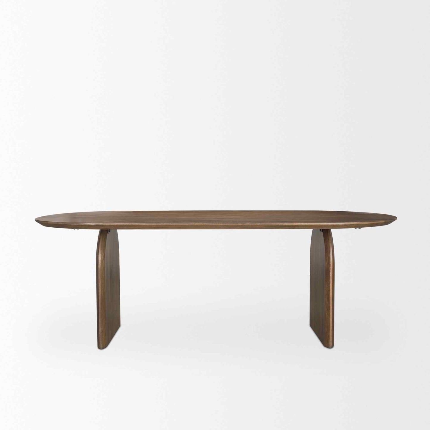 Isla Wooden Oval Dining Table-Dining Tables-Mercana-LOOMLAN