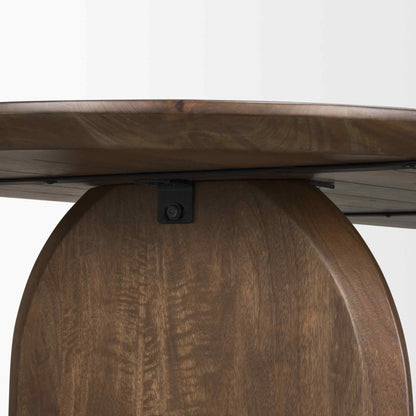 Isla Wooden Oval Dining Table-Dining Tables-Mercana-LOOMLAN