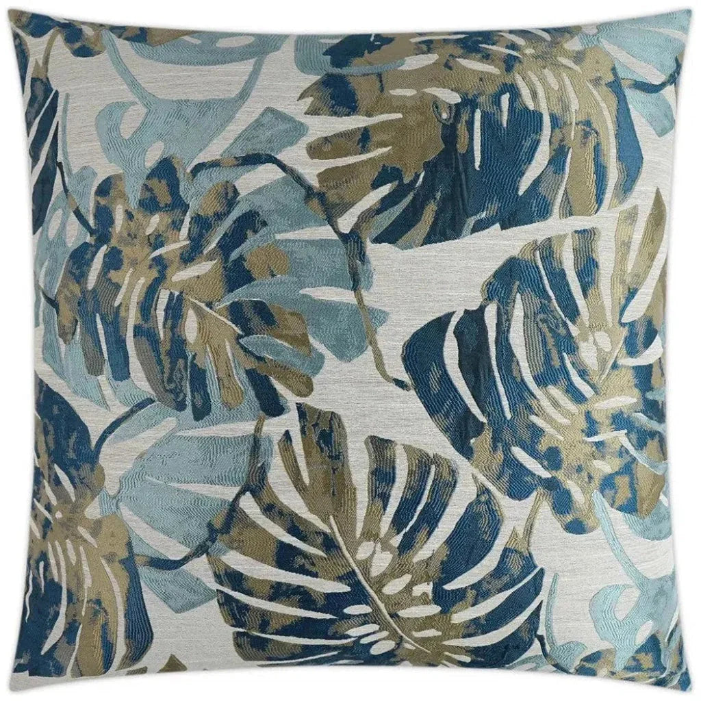 Island Dream Pacific Blue Throw Pillow Insert - LOOMLAN - D.V. Kap - Throw Pillows