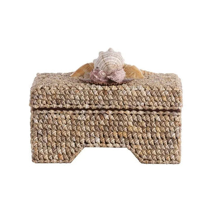 Island Shell Made Rectangular Box - LOOMLAN - Chelsea House - Boxes & Bowls