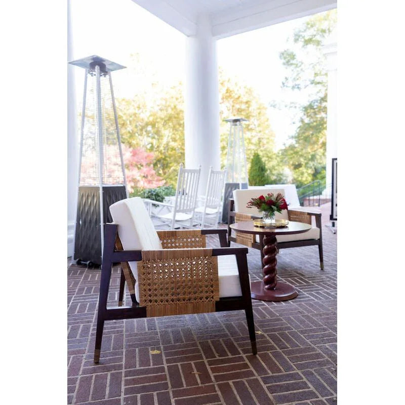 Isle Of Palms Wooden Frame Lounge Chair - LOOMLAN - Wildwood - Accent Chairs