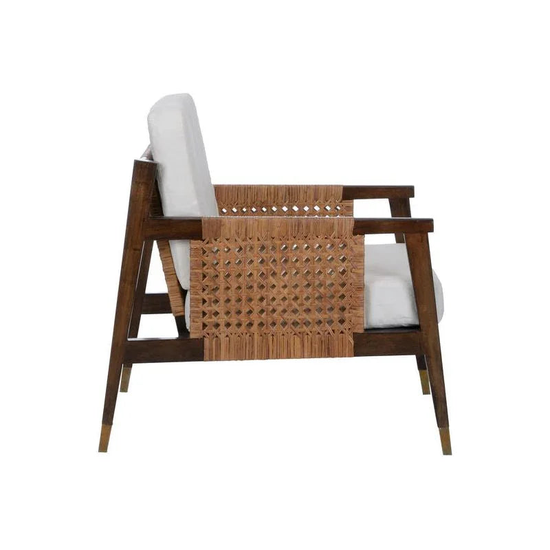 Isle Of Palms Wooden Frame Lounge Chair - LOOMLAN - Wildwood - Accent Chairs