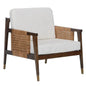 Isle Of Palms Wooden Frame Lounge Chair - LOOMLAN - Wildwood - Accent Chairs