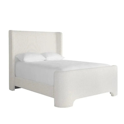 Ives Velvet Performance Fabric Bed Frame - LOOMLAN - SUNPAN - Beds