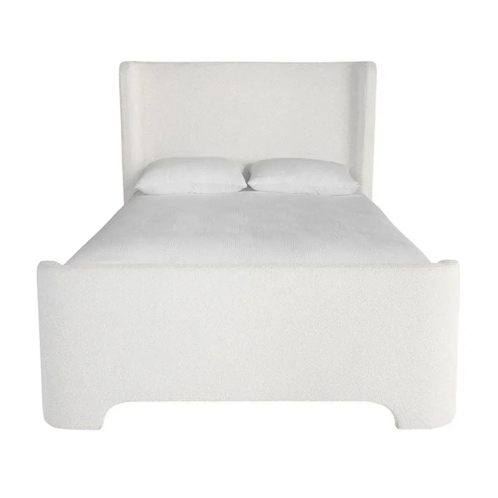 Ives Velvet Performance Fabric Bed Frame - LOOMLAN - SUNPAN - Beds