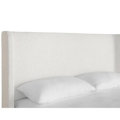 Ives Velvet Performance Fabric Bed Frame - LOOMLAN - SUNPAN - Beds