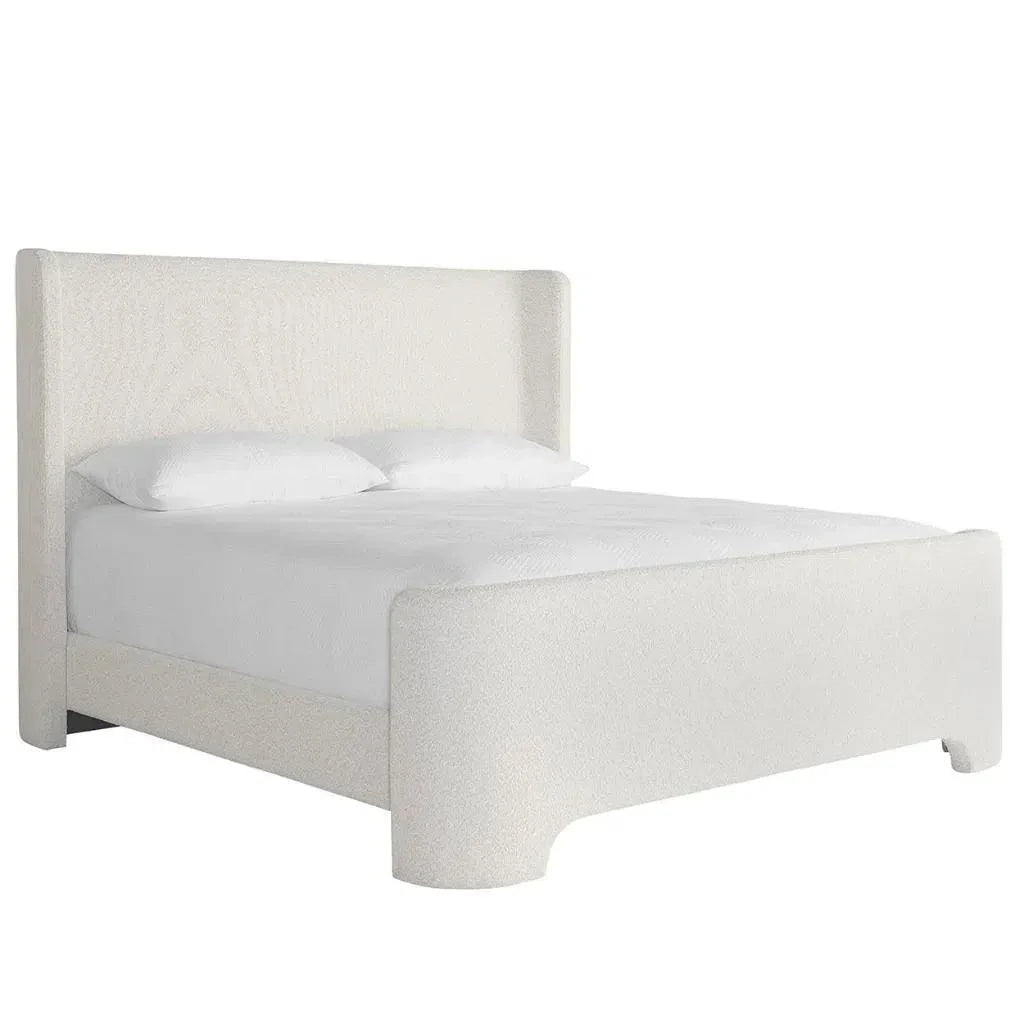 Ives Velvet Performance Fabric Bed Frame - LOOMLAN - SUNPAN - Beds