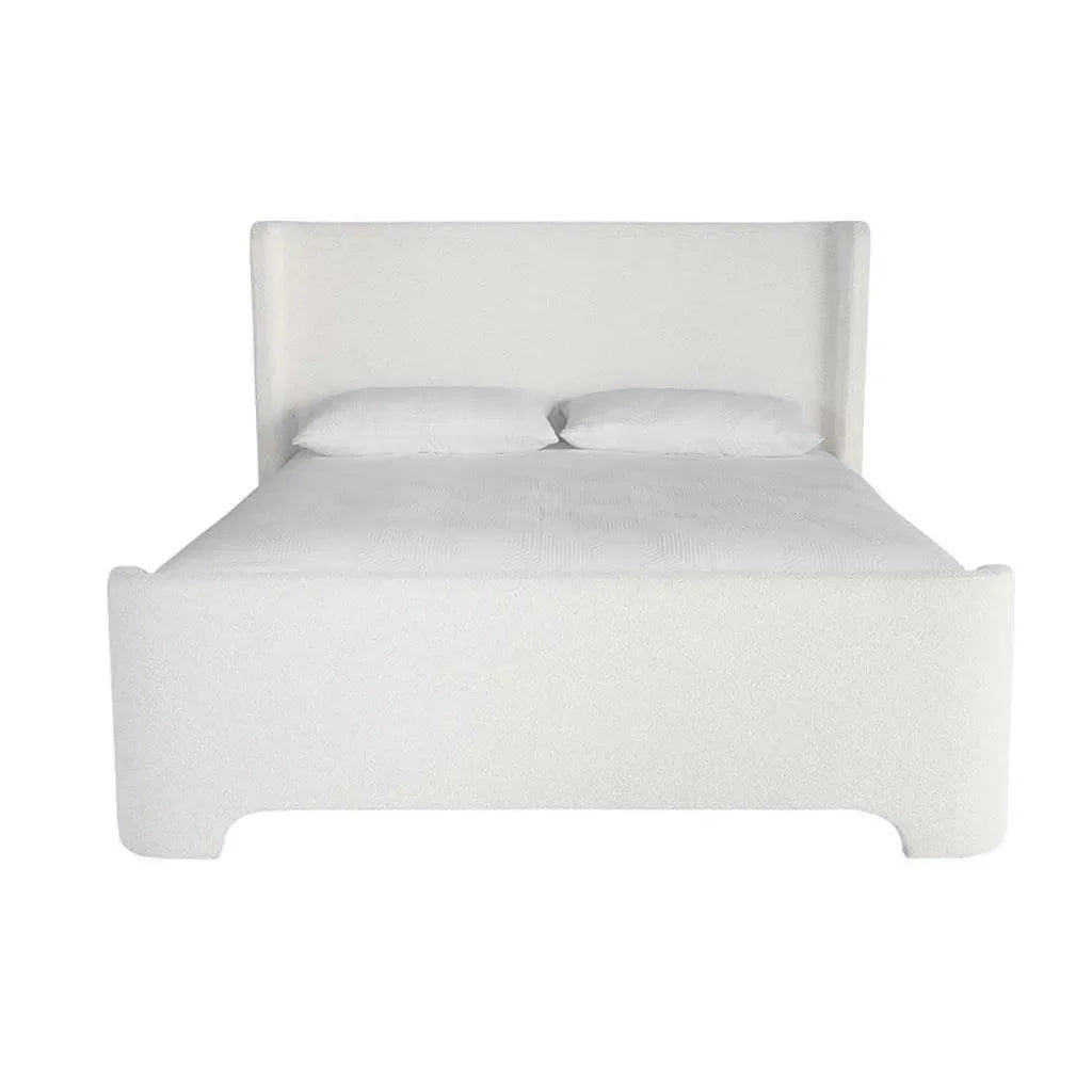Ives Velvet Performance Fabric Bed Frame - LOOMLAN - SUNPAN - Beds