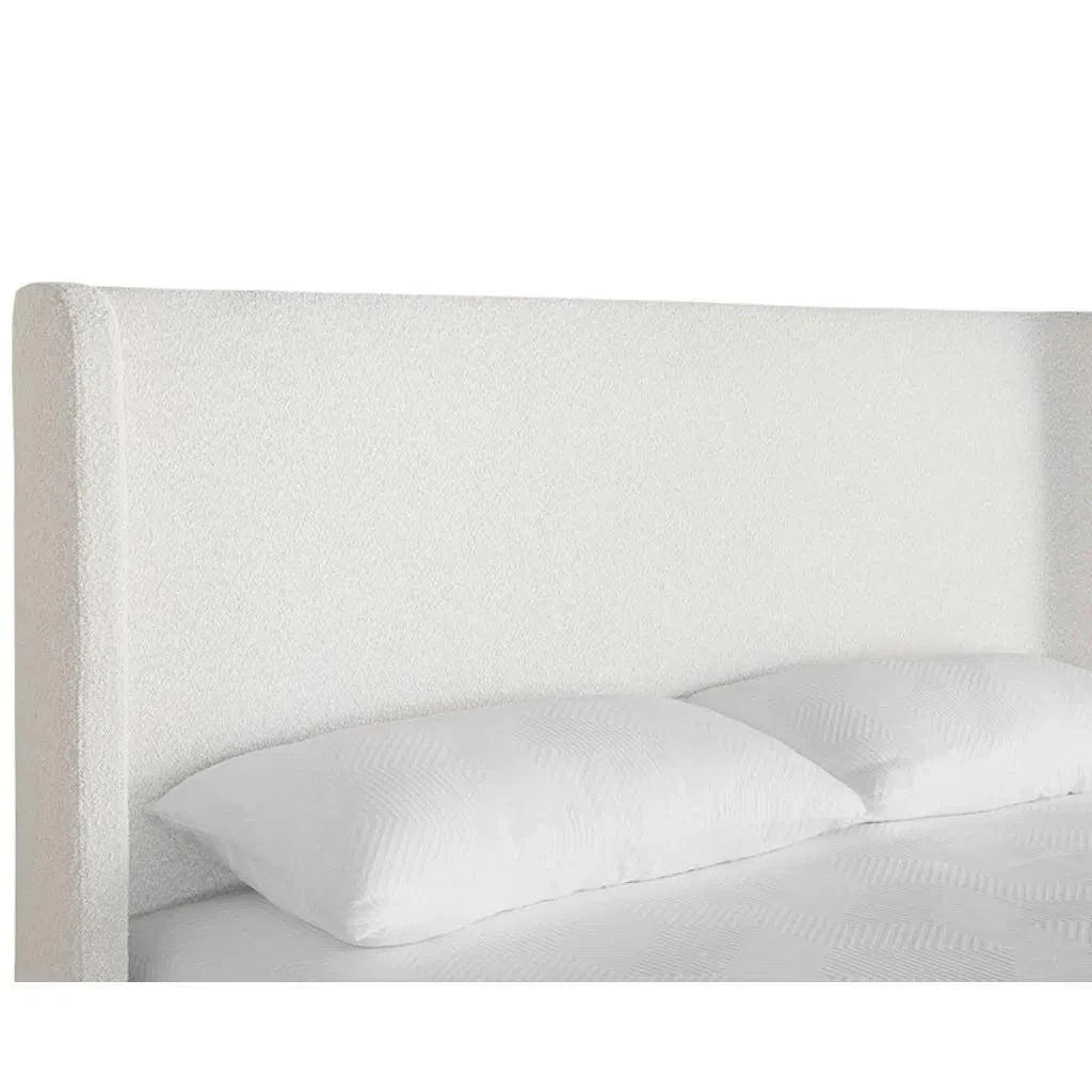 Ives Velvet Performance Fabric Bed Frame - LOOMLAN - SUNPAN - Beds