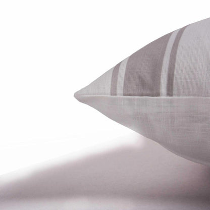 Ivy Striped Outdoor Throw Pillows-Outdoor Pillows-LOOMLAN-LOOMLAN