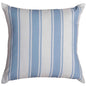 Ivy Striped Outdoor Throw Pillows-Outdoor Pillows-LOOMLAN-Blue-LOOMLAN