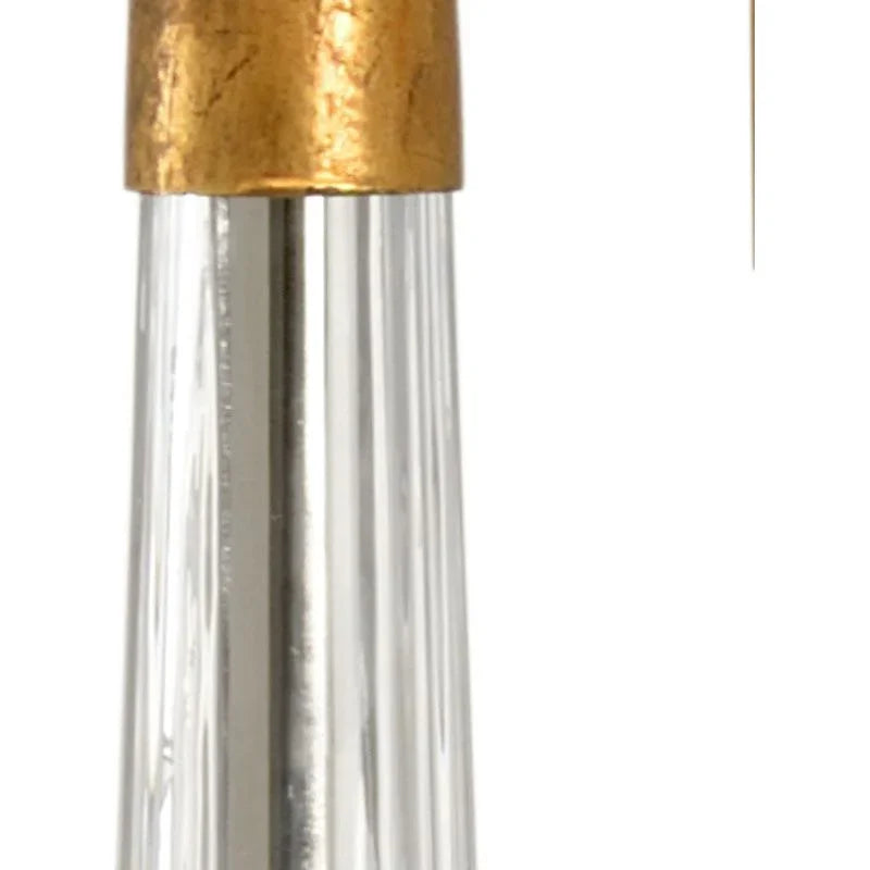 J. Graham Glass Fluted Column Table Lamp - LOOMLAN - Wildwood - Table Lamps