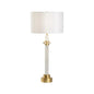 Jackie Alabaster Gold Leaf Design Table Lamp - LOOMLAN - Chelsea House - Table Lamps